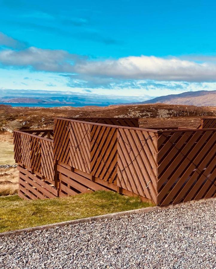 Duirinish Pods With Private Hot Tubs And Duirinish Bothy With No Hot Tub Villa Plockton Exterior photo