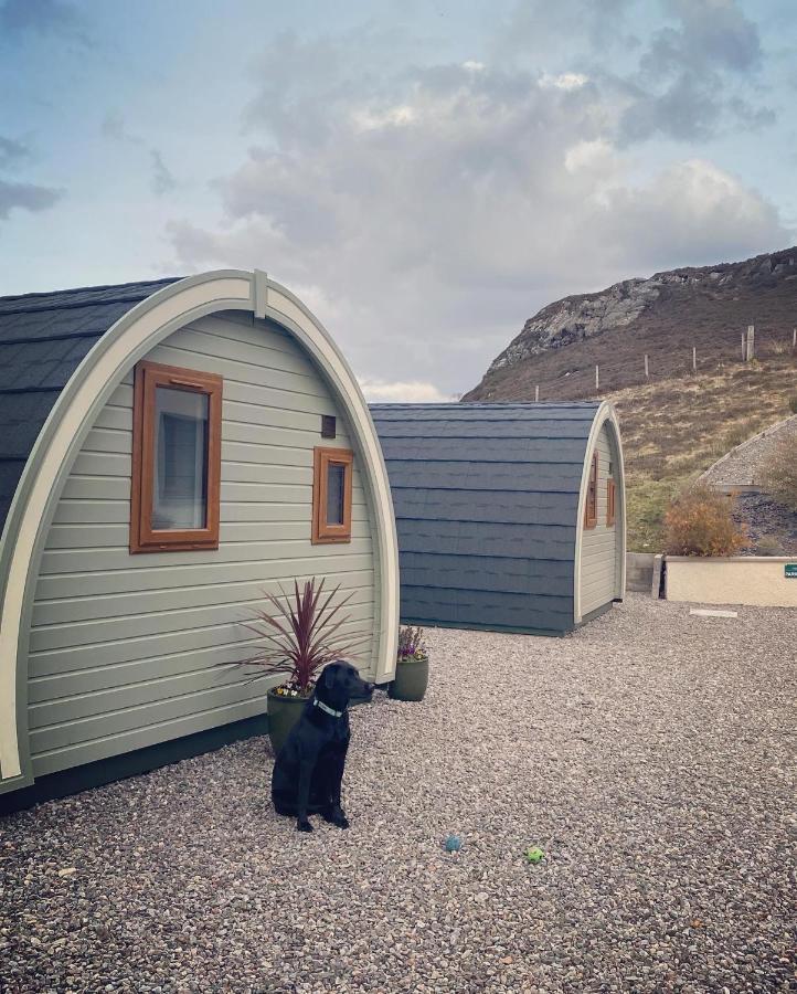 Duirinish Pods With Private Hot Tubs And Duirinish Bothy With No Hot Tub Villa Plockton Exterior photo